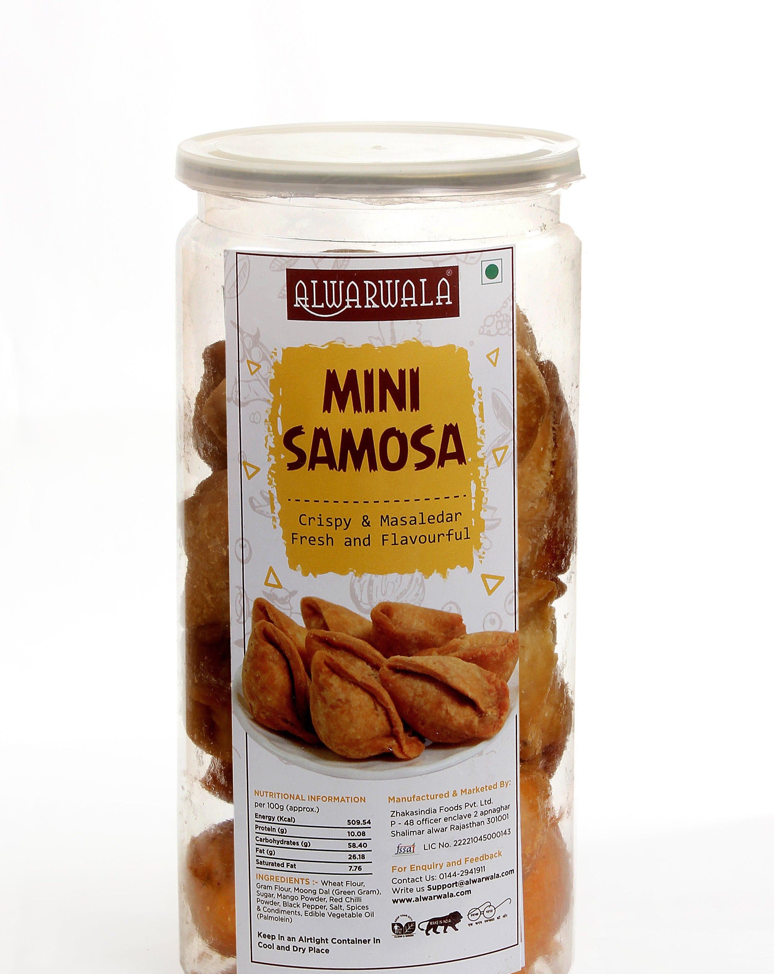 Samosas Ina Container Mini Samosa 500g – ALWARWALA