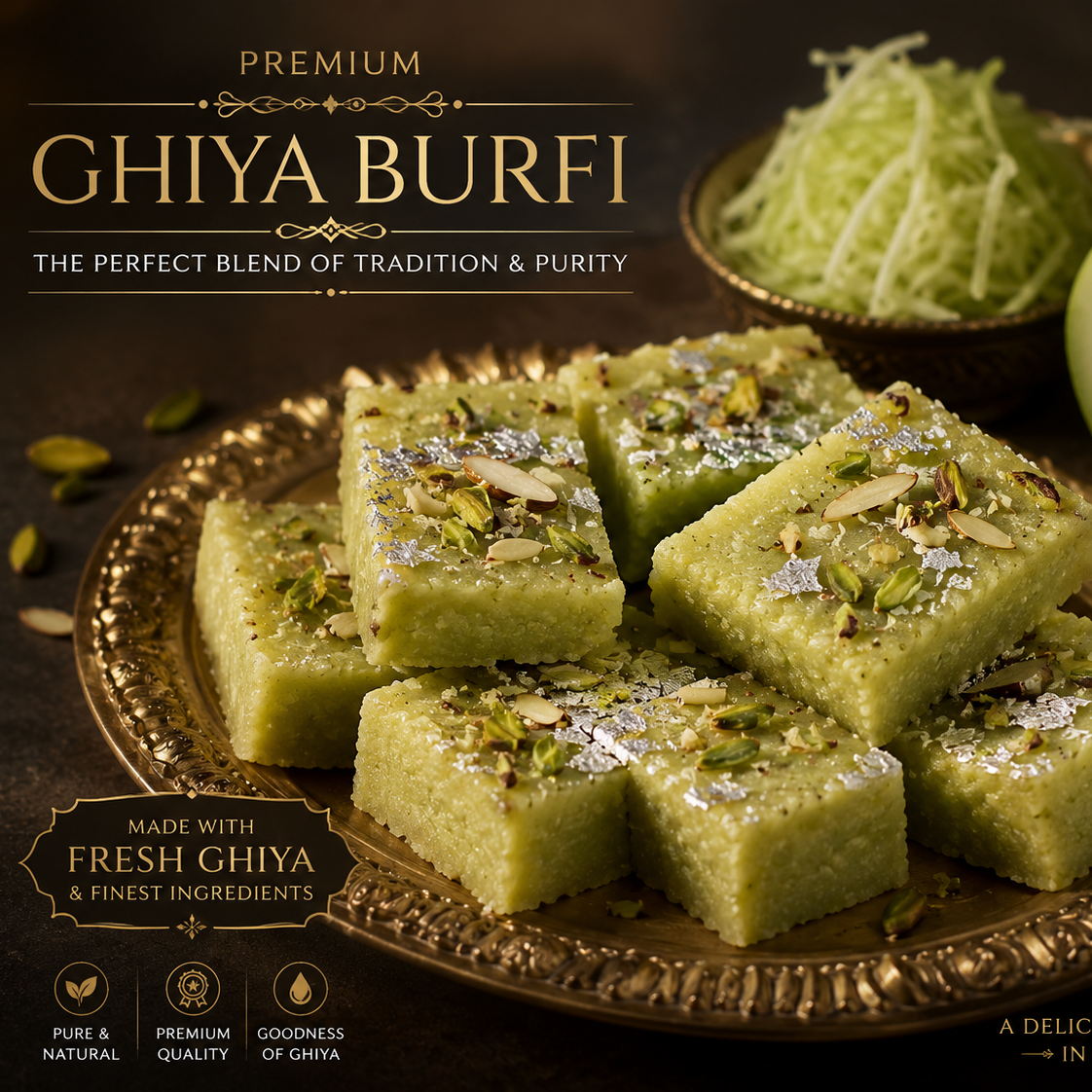 Ghiya Burfi 500g