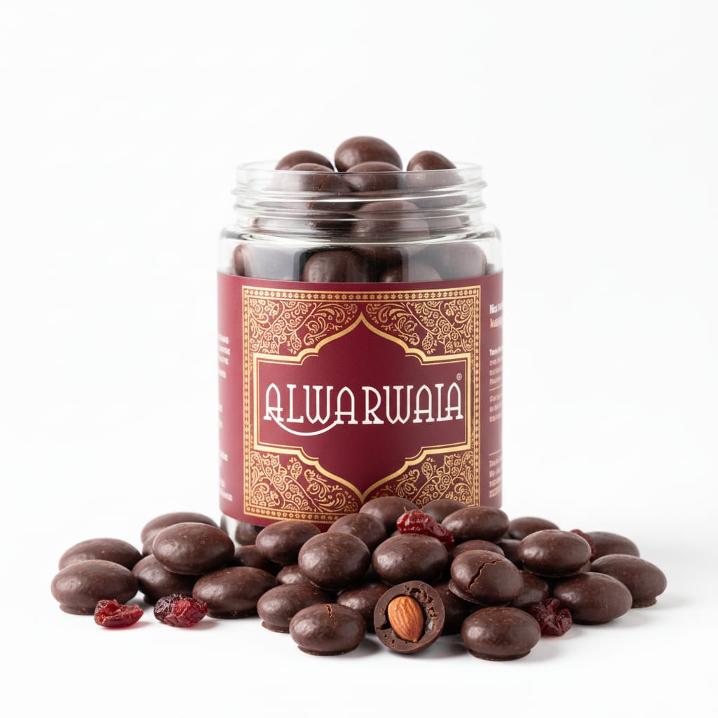 Almond Black Forest Dragee - 100gm