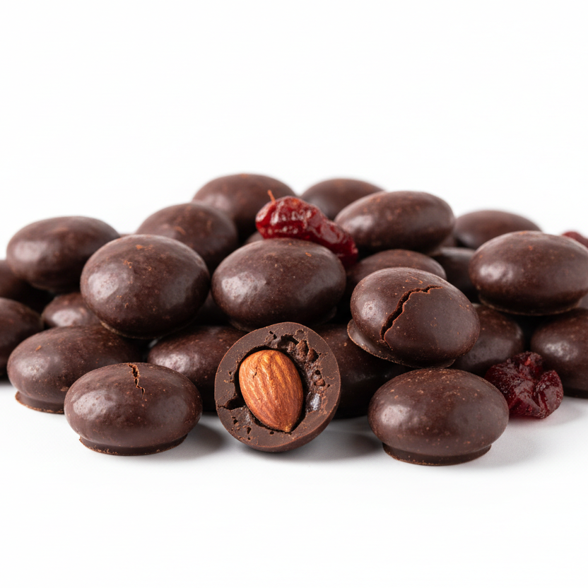Almond black forest dragees 100gm
