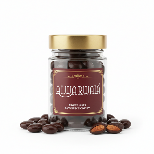 Almond Dark Chocolate Dragee 100gm
